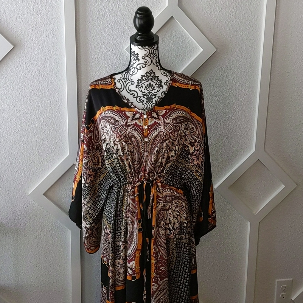 Print Midi Dress